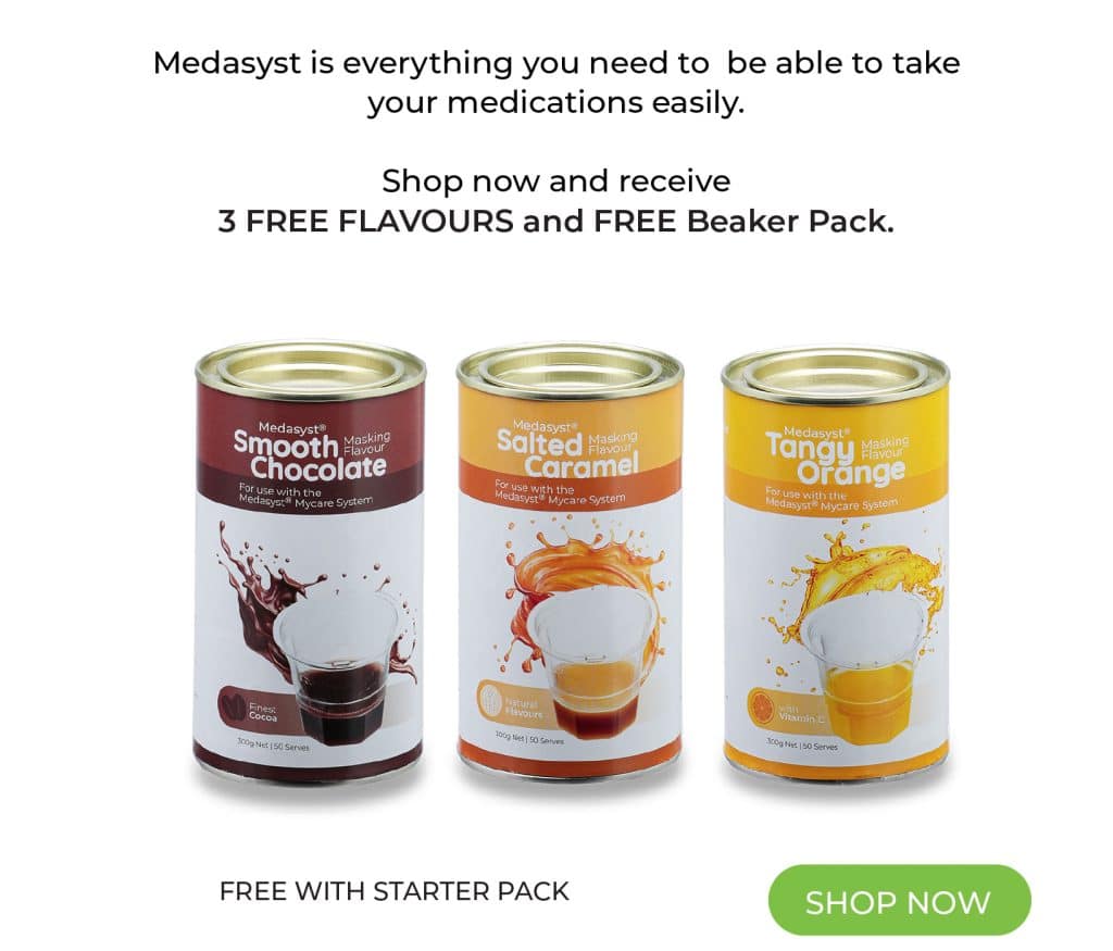 Medasyst MyCare swallowing medication liquefier Australia